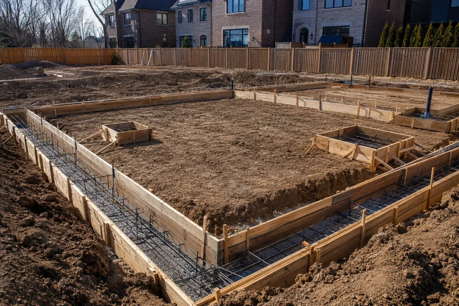 Footing Framing GTA, framed on site by Timberr Framing