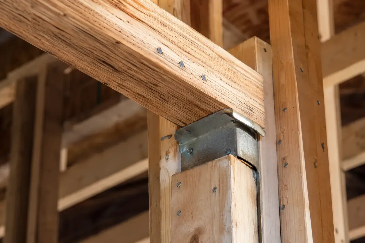 Garage Framing in Cambridge being framed on site by Timberr Framing