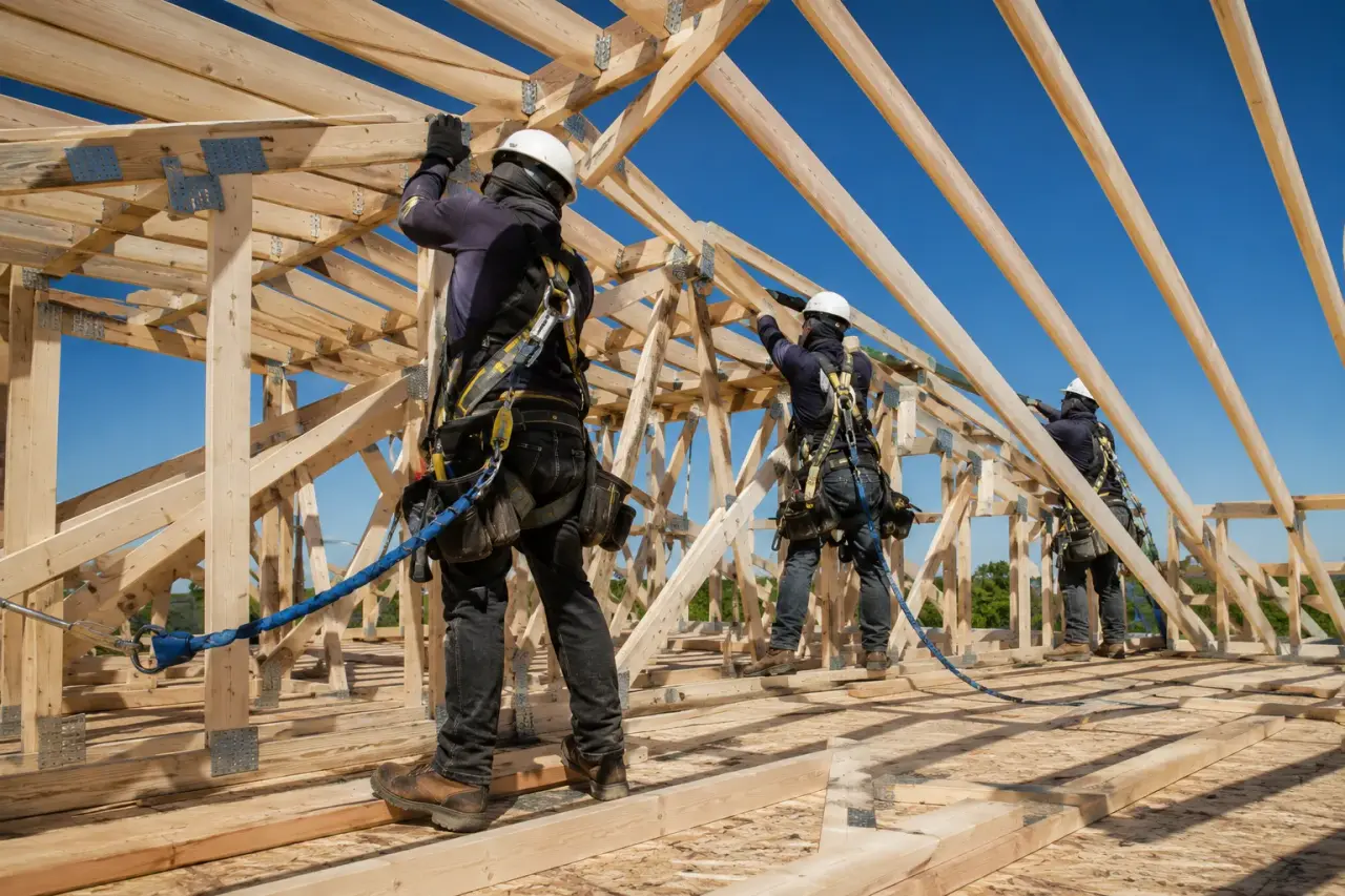 Roof and Truss Framing across Waterloo