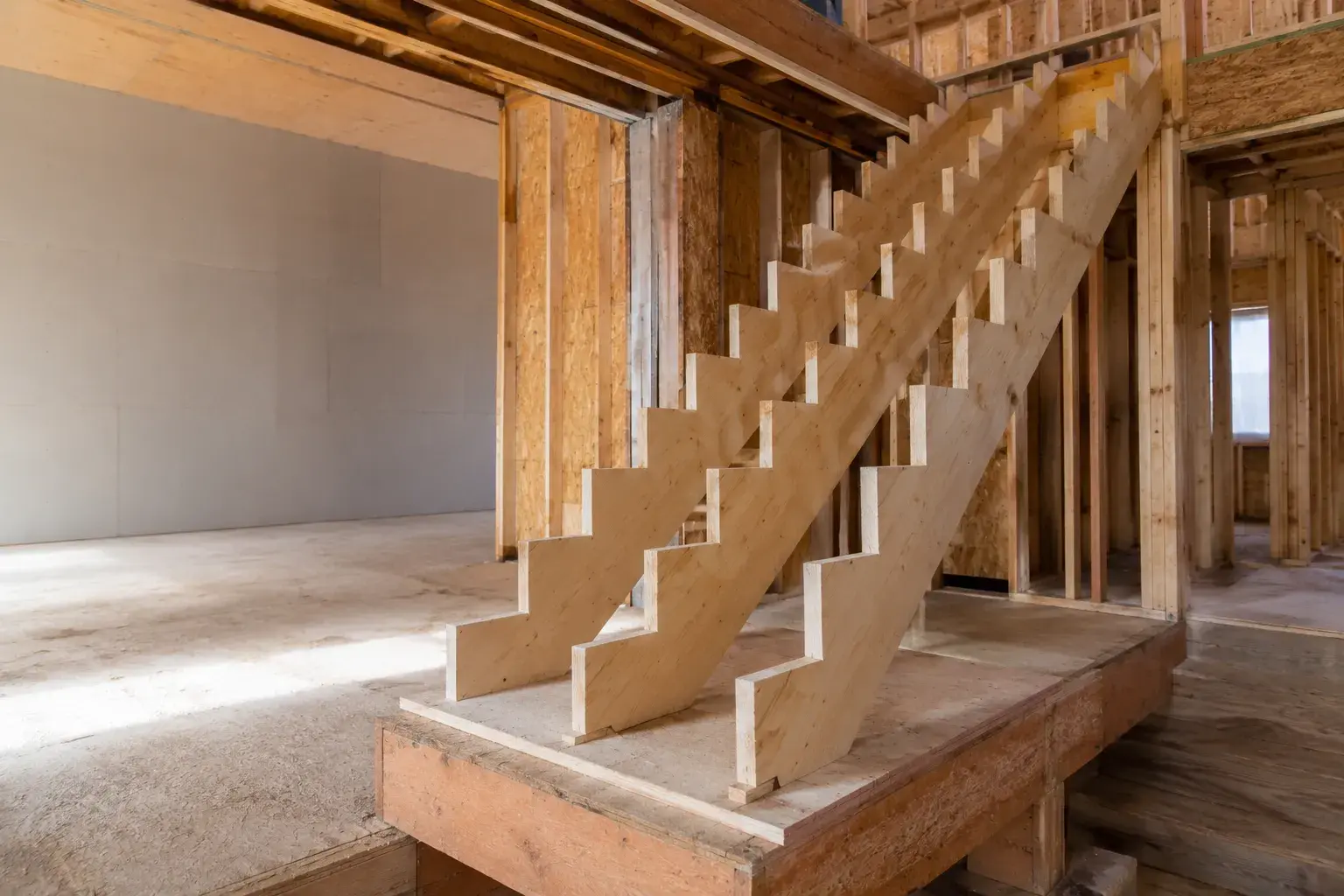 Stair Framing GTA, framed on site by Timberr Framing