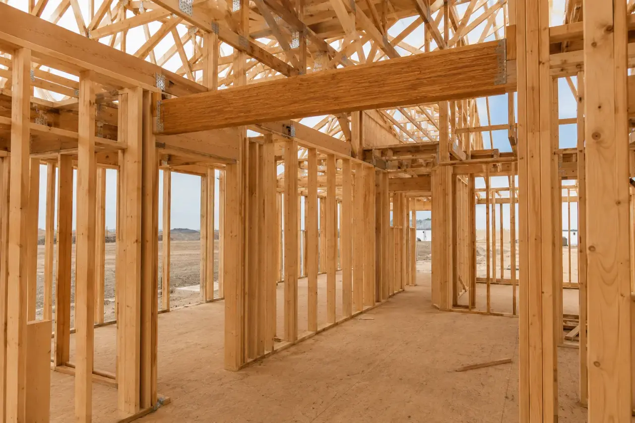 Subdivision Home Framing process for North York